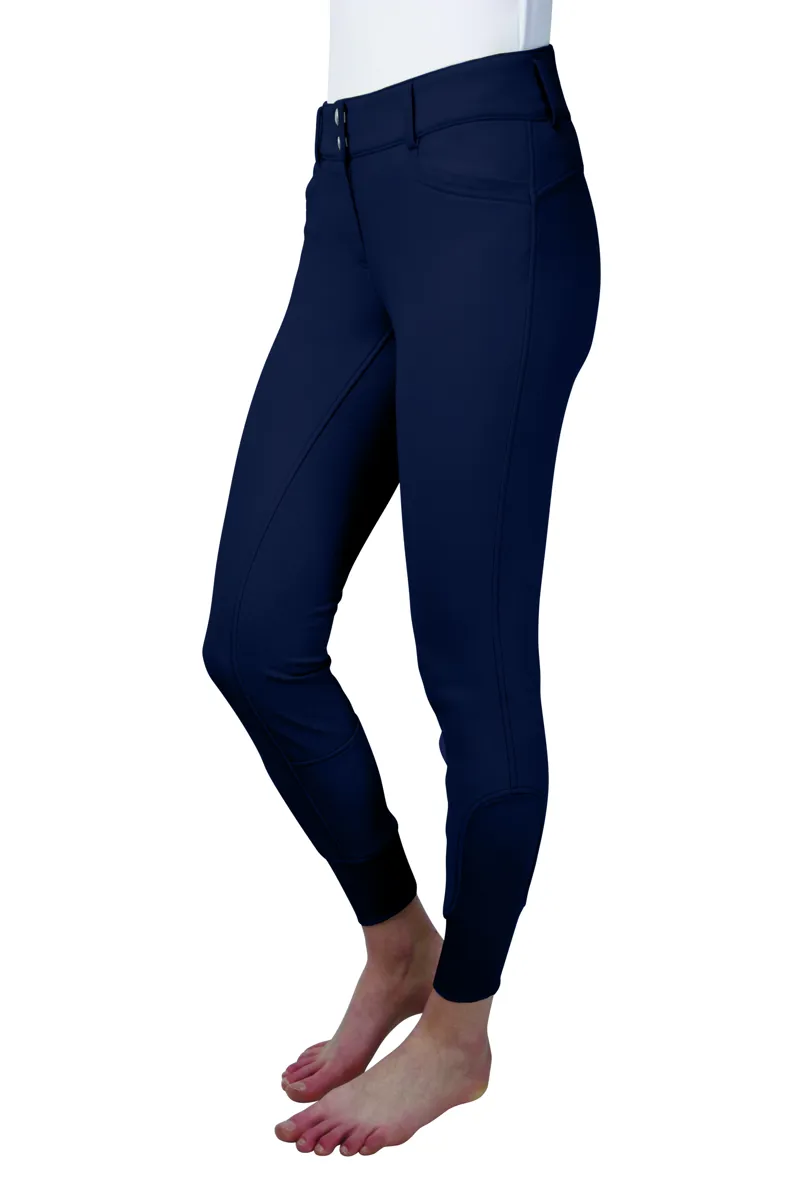 Hy Equestrian Arctic Polar Softshell Breeches - Navy